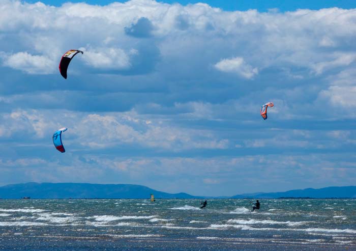 Kite Surf en el Delta del Ebro