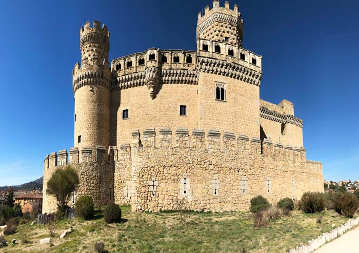 Castillo de los Mendoza, en Manzanares el Real