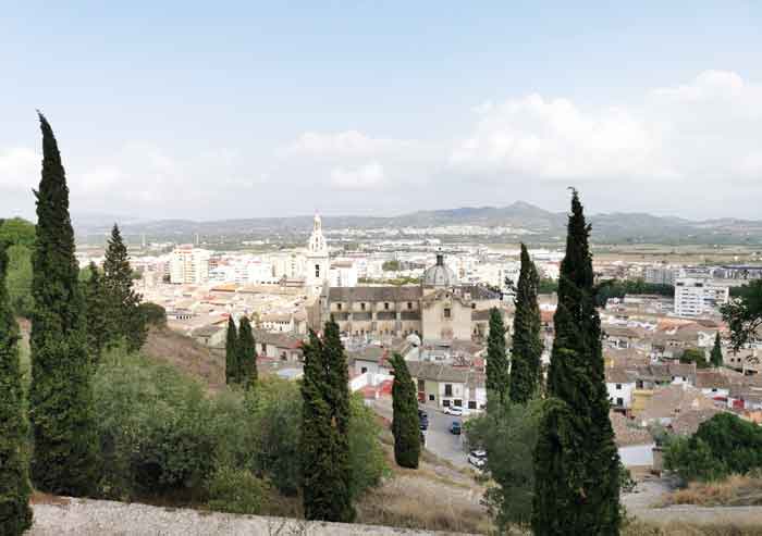 Vista panorámica de Xàtiva