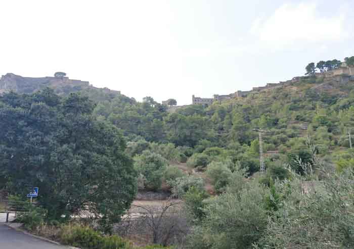 Vista panorámica del Castillo de Játiva